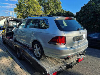 Vůz na náhradní díly VW Golf 6 kombi r.v. 2010 CBDB LHD LA7W - 1