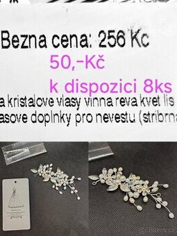 Svatební doplňky do vlasů
