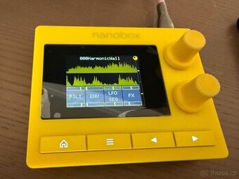 Syntezátor granulární syntézy 1010music Nanobox Lemondrop