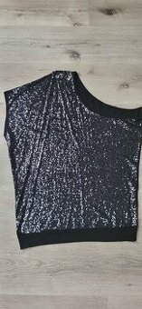 Společenský top na jedno rameno vel 42/44