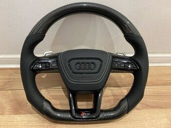 AUDI VOLANT KARBONOVY s AIRBAGOM A6 A7 C8 Q8 S8 SQ8 E-TRON