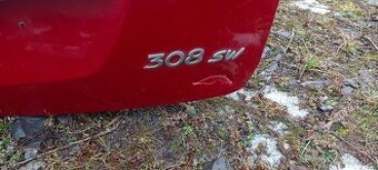 Zadní víko Peugeot 308 SW