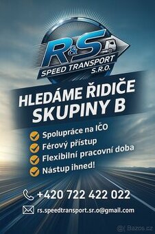 HLEDÁME ŘIDIČE SKUPINY B