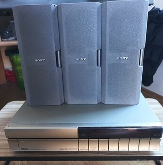 YAMAHA AV-1 receiver/přehravač+bedny SONY