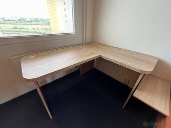 Pracovní stůl rohový, lamino