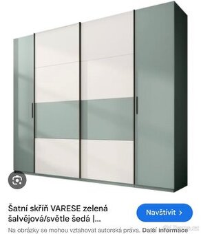 Šatní skříň sconto