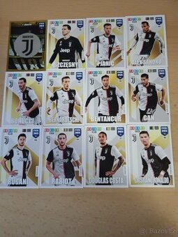 Prodám fotbalové karty Juventus ze sezóny 2019 20