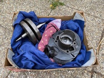 ČZ 250/455 475 sport deluxe, válec a klika motoru po Go