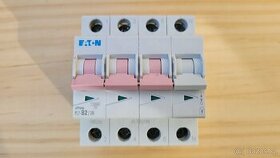 Jistič EATON PL7-B2/3N 2A 3+N-pólový (10kA)