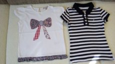 Luxusní trička - 3-4 roky - 2 ks