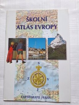 Školní atlas Evropy Kartografie Praha