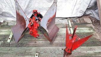 Nabízím oboustranný pluh a hrobkovací radlici na Teru