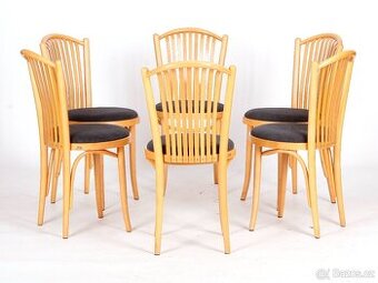 Jídelní židle TON, krásný stav s novým čalouněním.