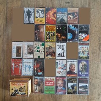 MC audio kazety - česká hudba a mluv. slovo /nově přidané/