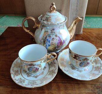 Čajová mini sada Tři Grácie s konvičkou