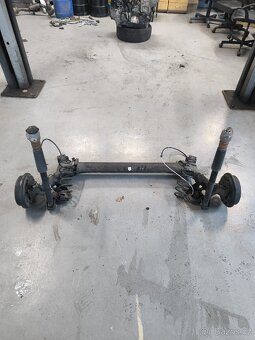 Škoda fabia 3 zadní náprava bubnová, 36tkm