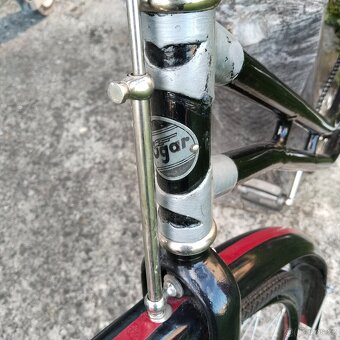 Historické jízdní kolo Ogar po renovaci