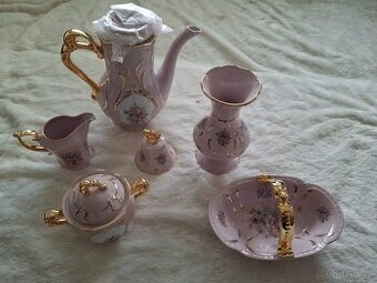 retro sada porcelánu Amfora Bohemia