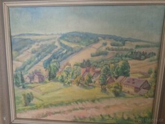 prodám obraz olejomalba