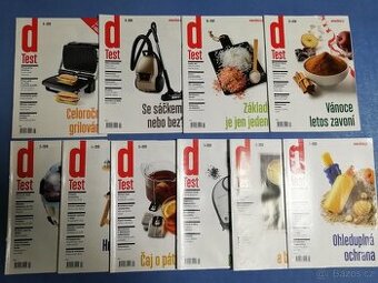 10x Časopis dTest z let 2018, 2019, 2020