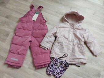 Dětské zimní oblečení vel. 86
