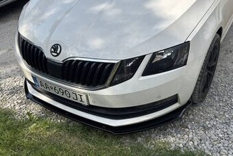 LIPKO SKODA OCTAVIA 3 FACELIFT SPOJLER POD PREDNY NARAZNIK