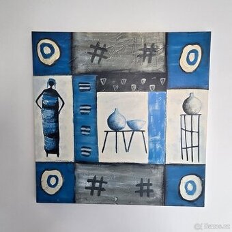 Nástěnný obraz bez rámu