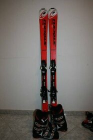 švýcarske lyže Stockli Wordcup 150 cm , lyžáky atomic