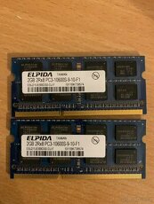ELPIDA 2x2GB 2RX8 PC3-10600S-9-10-F1 EBJ21UE8BDS0-DJ-F