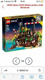 Lego 21322 Pirátská zátoka