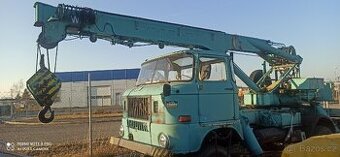autojeřáb IFA W 50 L ADK 70