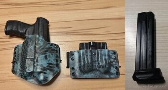 Zásobník Walther PPQ M2/PDP a 2x kydex pouzdro