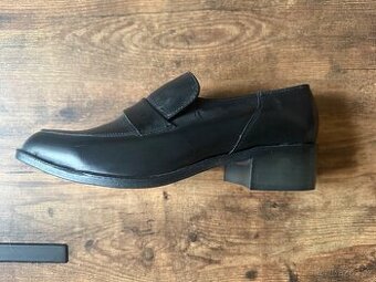 Retro stylové kožené dámské boty - 39