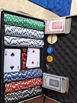 Pokerový kufřík + žetony navíc
