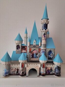 3D puzzle ledové království - 1