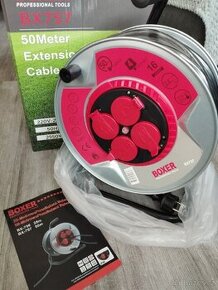 Prodlužovací kabel na bubnu 50m