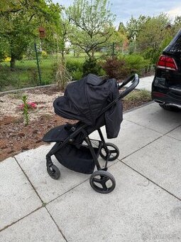 Golfový kočárek Kinderkraft Grande Plus Black 2025