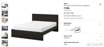 Postel Ikea Malm