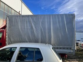 Plachtová nástavba z Peugeot Boxer 10x EU paleta. 4,2x2,26m