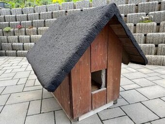 Zateplená bouda kočka/pejsek z masivního smrku