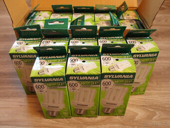Sylvania kompaktní mini-zářivka 11W 4000K E27 18ks