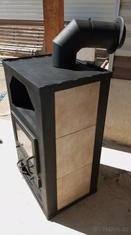 Krbová kamna s výměníkem 8 kW+4kW do vody - 1