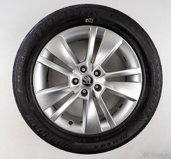 Škoda Kodiaq - Originání 18" alu kola - Zimní pneu