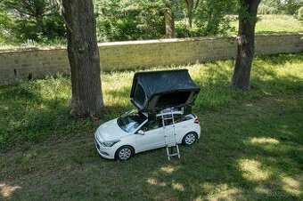 Autostan střešní stan Dakota 120 skořepinový stan Wild Land