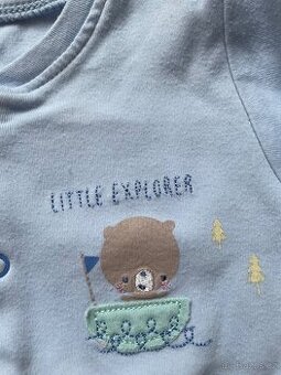 Spací bavlněný overal Mothercare vel. 86