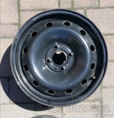 15" plechové disky ET50 ,možno pro Mini, Renault,Opel - 1