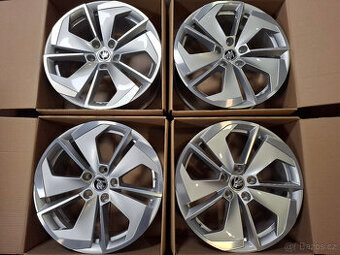 Nové orig. alu disky Škoda Octavia IV 7,5x18 ET48 5x112 4ks