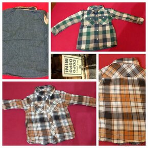 Oblečení podzim/zima vel.18-24(30)/ 86-98,zn:H&M,Lindex...