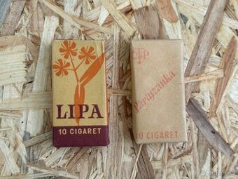 sběratelské cigarety Partyzánka / LIPA – neotevřené