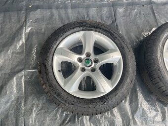 Celá ALU kola ŠKODA s pneu FULDA ECOCONTROL HP